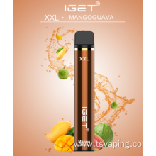 Fruit Flavor Disposable Cigarette Vape Vape 1800 Puffs